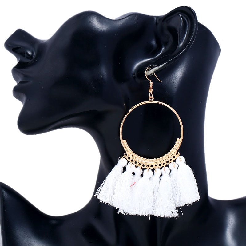 Ethnic Big Earrings - Bean Concept - Etsy