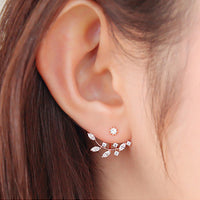 Leaf Earrings - Bean Concept - Etsy