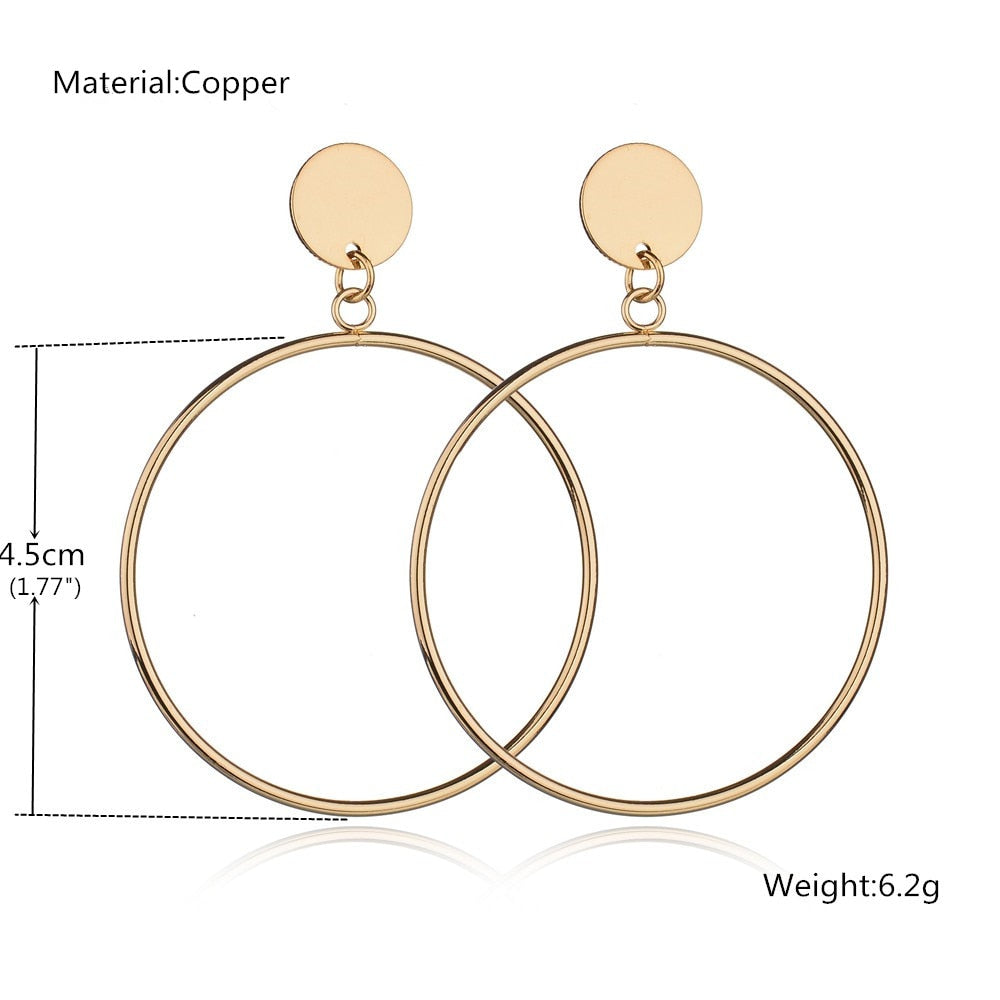 Circle Earrings - Bean Concept - Etsy