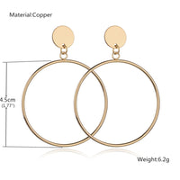 Circle Earrings - Bean Concept - Etsy