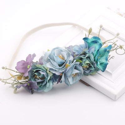 Bridal Wedding Flower Headband - Bean Concept - Etsy