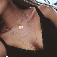 multi layer necklace - Bean Concept - Etsy