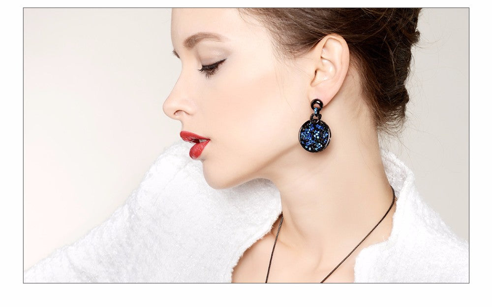 Round Vintage Earrings - Bean Concept - Etsy