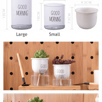 Automatic Watering Plant Pot - Bean Concept - Etsy
