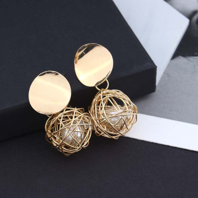 Ball Geometric Earrings - Bean Concept - Etsy