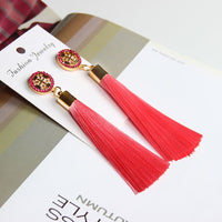 Bohemian Tassel Earrings - Bean Concept - Etsy