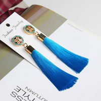 Bohemian Tassel Earrings - Bean Concept - Etsy