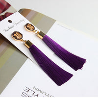 Bohemian Tassel Earrings - Bean Concept - Etsy