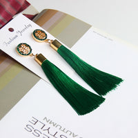 Bohemian Tassel Earrings - Bean Concept - Etsy