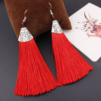 Bohemian Tassel Earrings - Bean Concept - Etsy