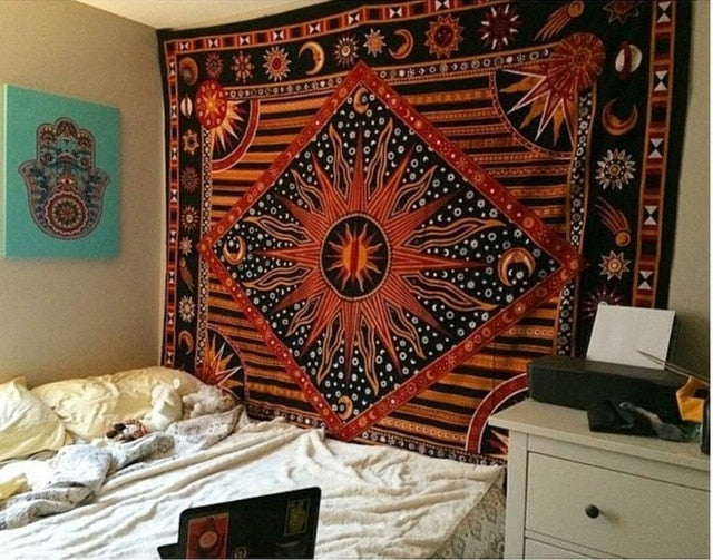 Sun Rust Tapestry - Bean Concept - Etsy