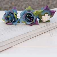 Handmade Silky Flower Hair Clip - Bean Concept - Etsy