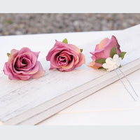 Handmade Silky Flower Hair Clip - Bean Concept - Etsy