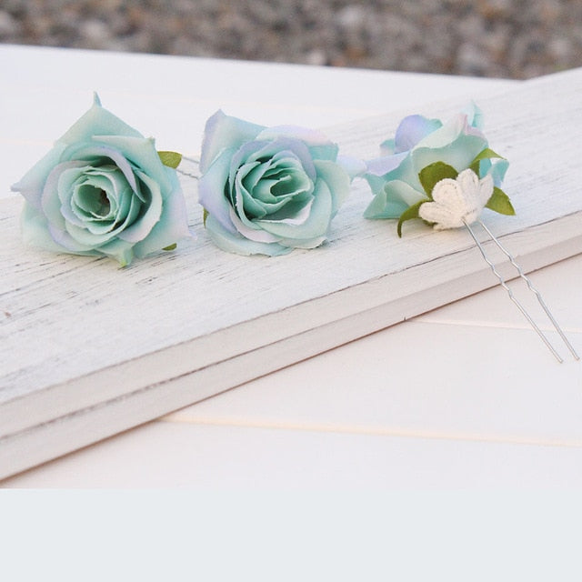 Handmade Silky Flower Hair Clip - Bean Concept - Etsy