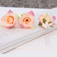 Handmade Silky Flower Hair Clip - Bean Concept - Etsy