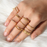 Boho Knuckle Rings - Bean Concept - Etsy