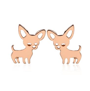 Shuangshuo Chihuahua Earrings for Women Cute Dog Earrings Love My Pet Jewelry Animal Earrings 2018 Statement Earrings Animal - Bean Concept - Etsy