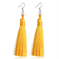 Tassel Earrings - Bean Concept - Etsy