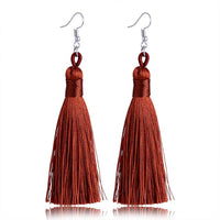 Tassel Earrings - Bean Concept - Etsy