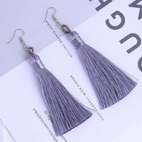 Tassel Earrings - Bean Concept - Etsy