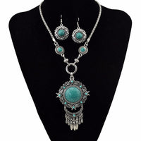 Bohemian Vintage Chain Necklace Set
