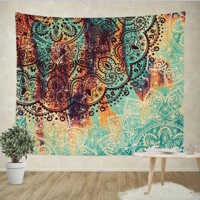 Boho Mandala Tapestry - Bean Concept - Etsy