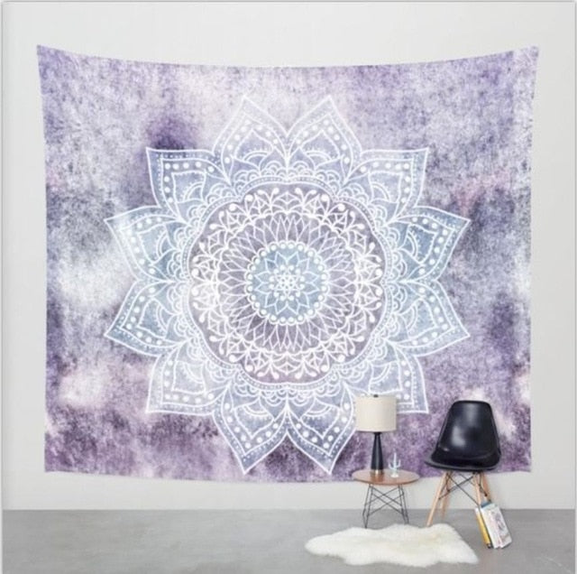 Boho Mandala Tapestry - Bean Concept - Etsy