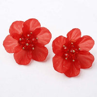 Flower Stud Earrings - Bean Concept - Etsy