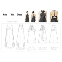 Convertible Infinity Maxi Dress - Bean Concept - Etsy