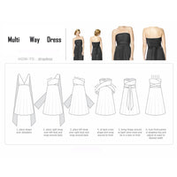 Convertible Infinity Maxi Dress - Bean Concept - Etsy
