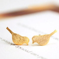 Bird Stud Earrings - Bean Concept - Etsy