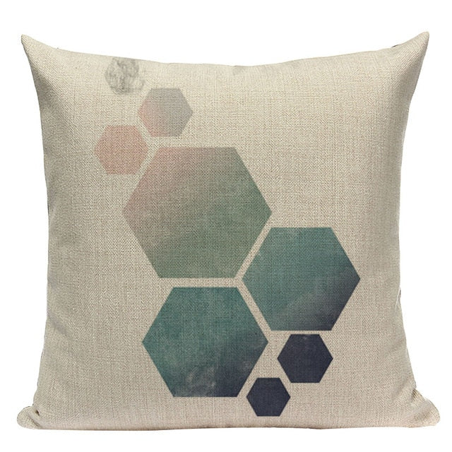 Geometry Cushion Cover - Bean Concept - Etsy