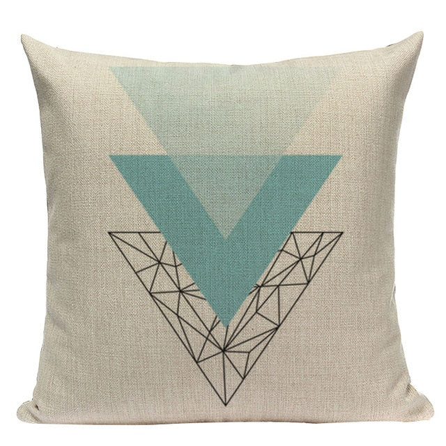 Geometry Cushion Cover - Bean Concept - Etsy