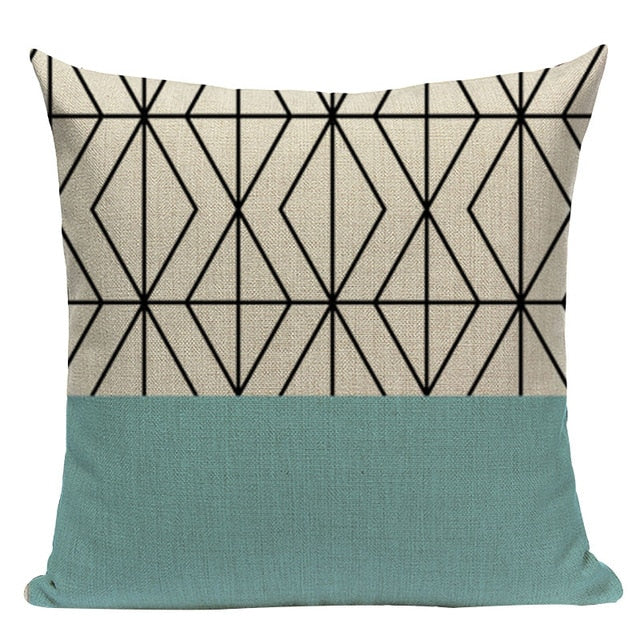 Geometry Cushion Cover - Bean Concept - Etsy