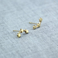 Trendy Tiny Stud Earrings - Bean Concept - Etsy