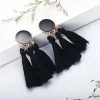 Bohemian Statement Tassel Earrings - Bean Concept - Etsy