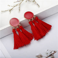 Bohemian Statement Tassel Earrings - Bean Concept - Etsy