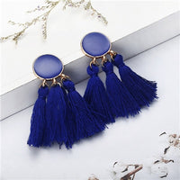 Bohemian Statement Tassel Earrings - Bean Concept - Etsy