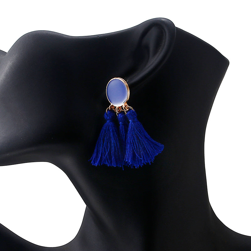 Bohemian Statement Tassel Earrings - Bean Concept - Etsy