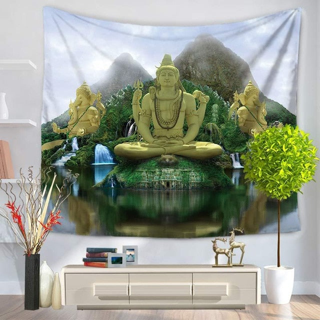 Buddha Tapestry - Bean Concept - Etsy