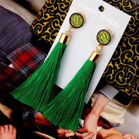 Bohemian Tassel Earrings - Bean Concept - Etsy