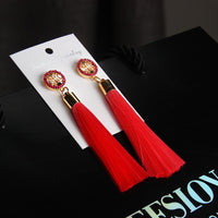 Bohemian Tassel Earrings - Bean Concept - Etsy