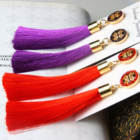 Bohemian Tassel Earrings - Bean Concept - Etsy