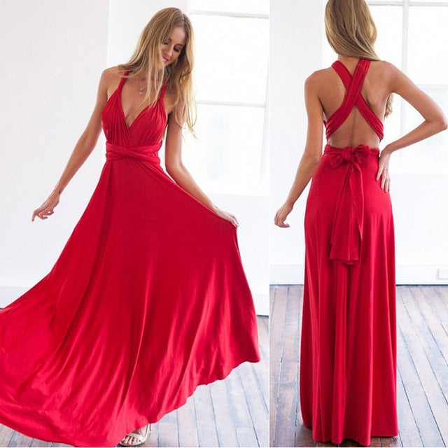 Convertible Infinity Maxi Dress - Bean Concept - Etsy
