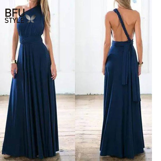 Convertible Infinity Maxi Dress - Bean Concept - Etsy