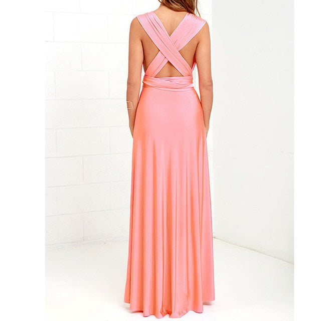 Convertible Infinity Maxi Dress - Bean Concept - Etsy