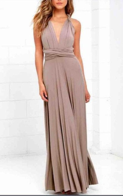 Convertible Infinity Maxi Dress - Bean Concept - Etsy