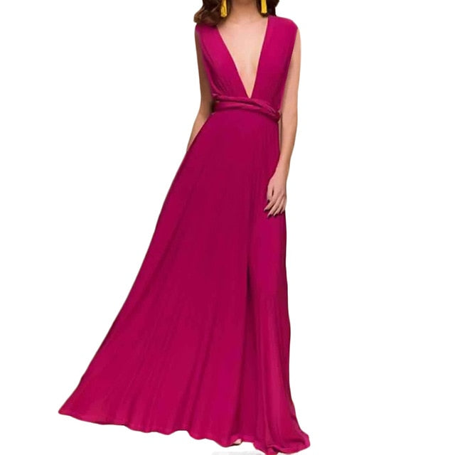 Convertible Infinity Maxi Dress - Bean Concept - Etsy