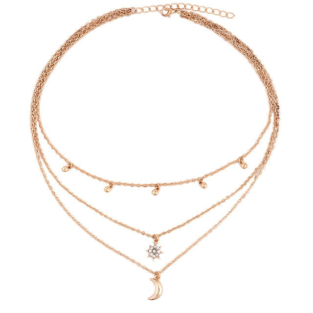 Multi Layer Necklaces - Bean Concept - Etsy