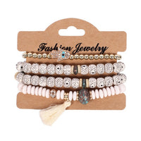 Ethnic Multilayer Beads Bracelets - Bean Concept - Etsy